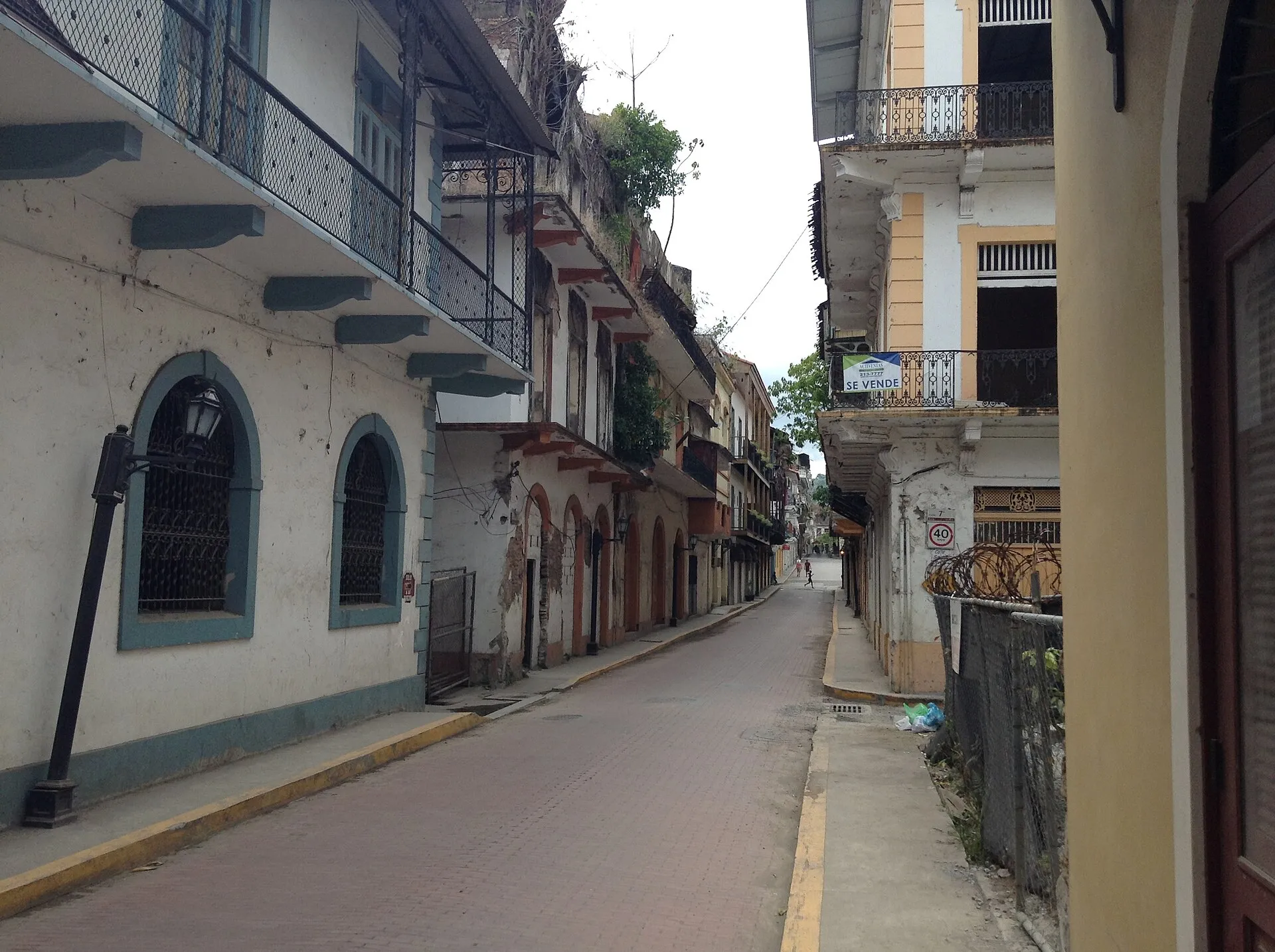 A street in Casco Viejo
